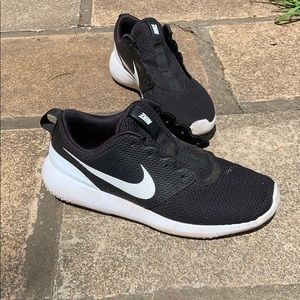 Black Nike shoes